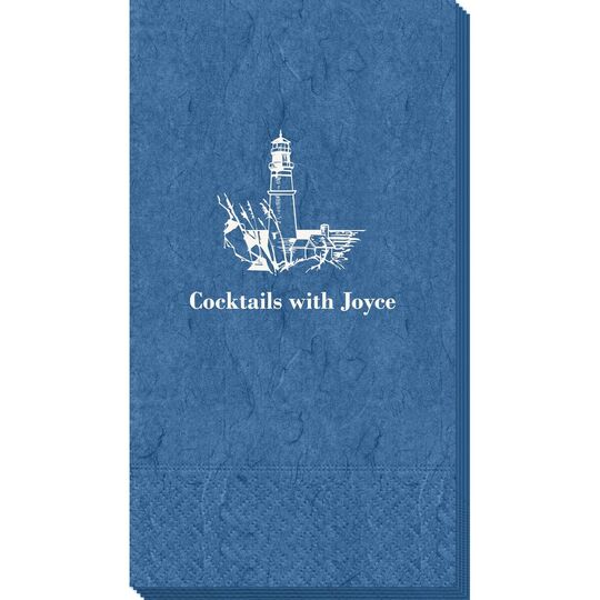 Nautical Lighthouse Bali Guest Towels